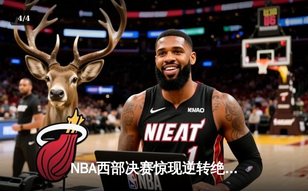 NBA西部决赛惊现逆转绝杀，库里狂砍43分率勇士挺进总决赛 - 4